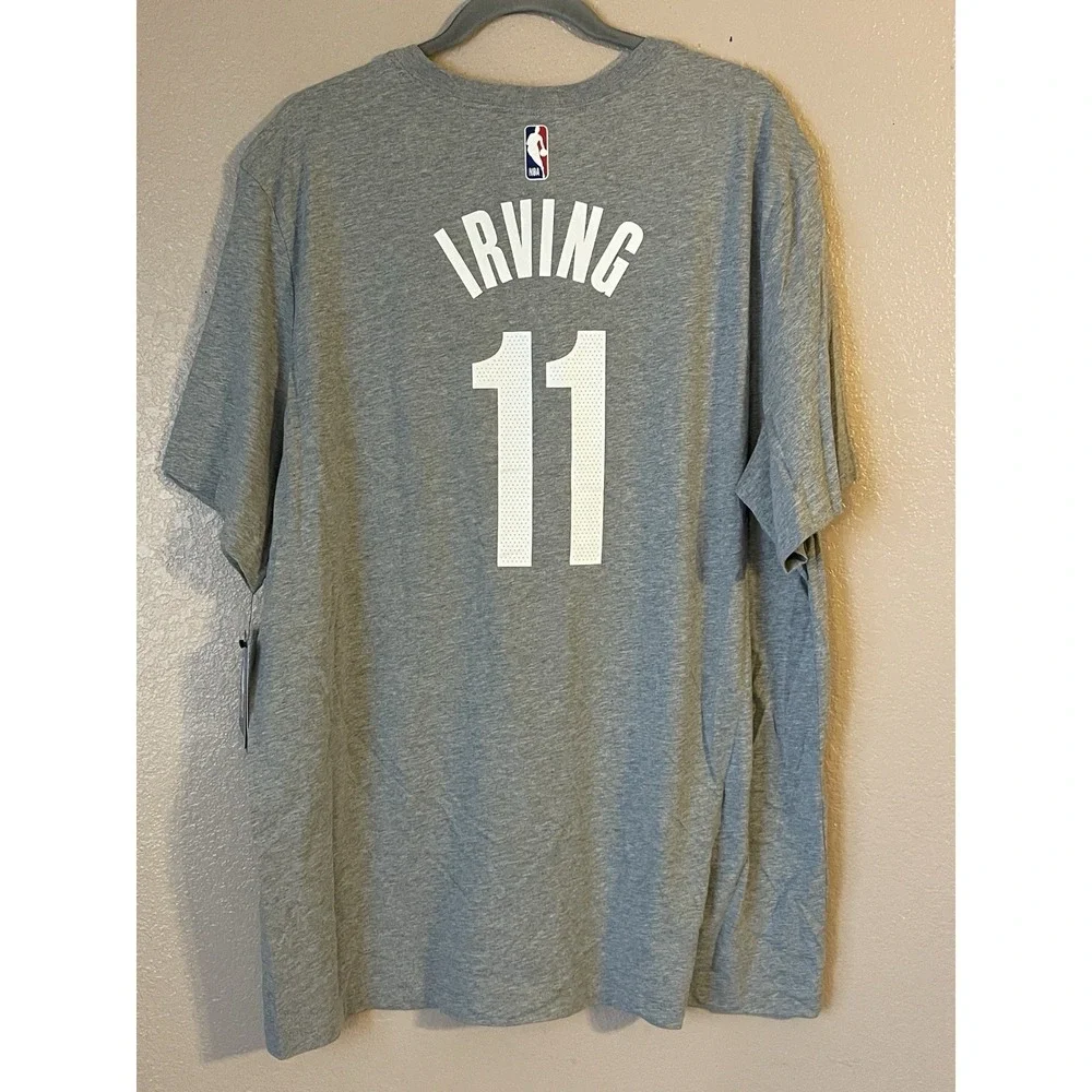 Men's 2XL NWT Brooklyn Nets Jordan Brand Kyrie Irving Statement Edition Shirt